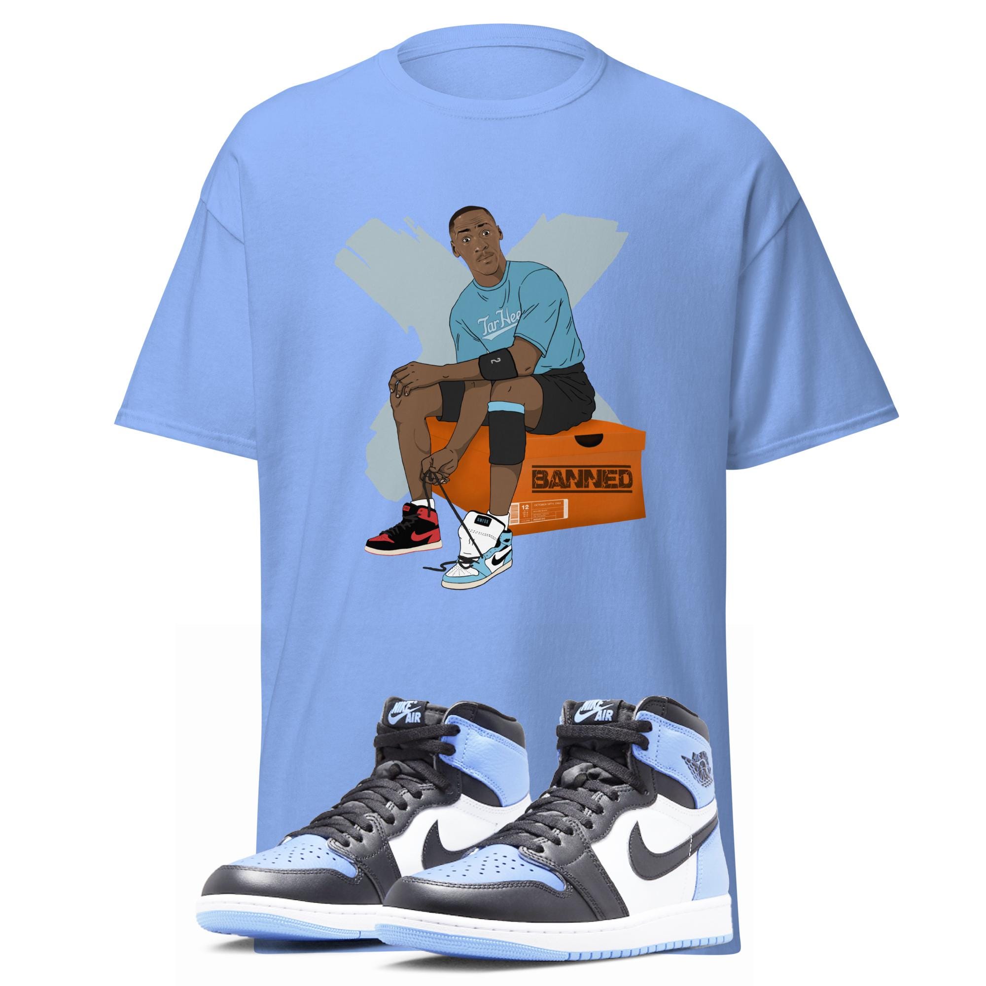 jordan retro 3 unc clothing