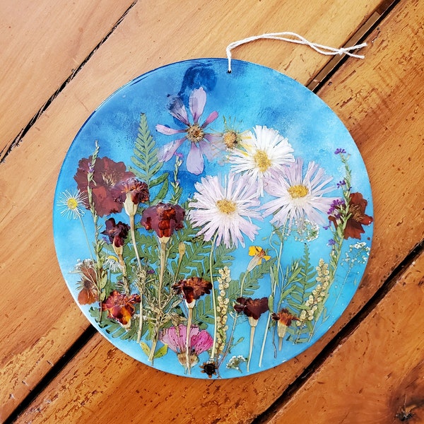 Resin Flower Art Etsy