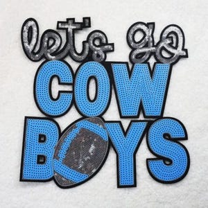 Custom Sequin Name Patch: Iron-On or Sew-On Sparkle Applique