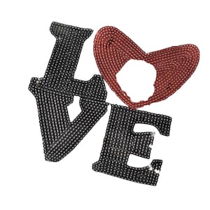 BOO Sequin Patch | Halloween Iron-On Applique | Dance Mom Patches