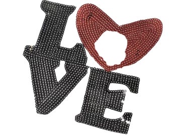 BOO Sequin Patch | Halloween Iron-On Applique | Dance Mom Patches