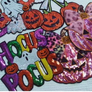 Custom Sequin Patch: Iron-On Glitter Applique for Jackets & Bags
