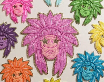 Chenille Patches | Custom Patches | Chenille Letterman Jacket | Shirt Size Patches