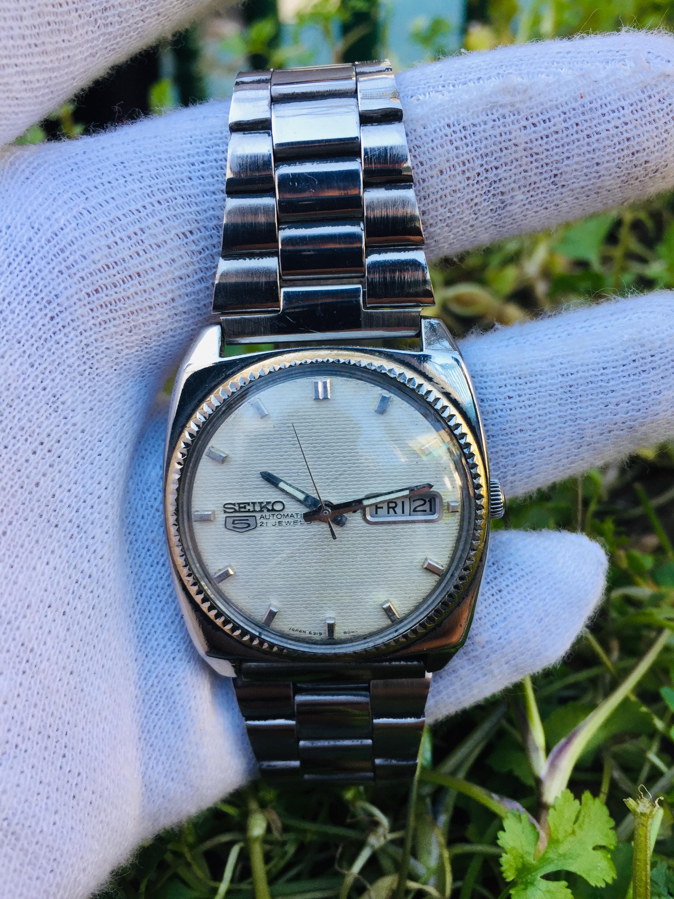 21 Jewels Seiko 5 Vintage - Etsy