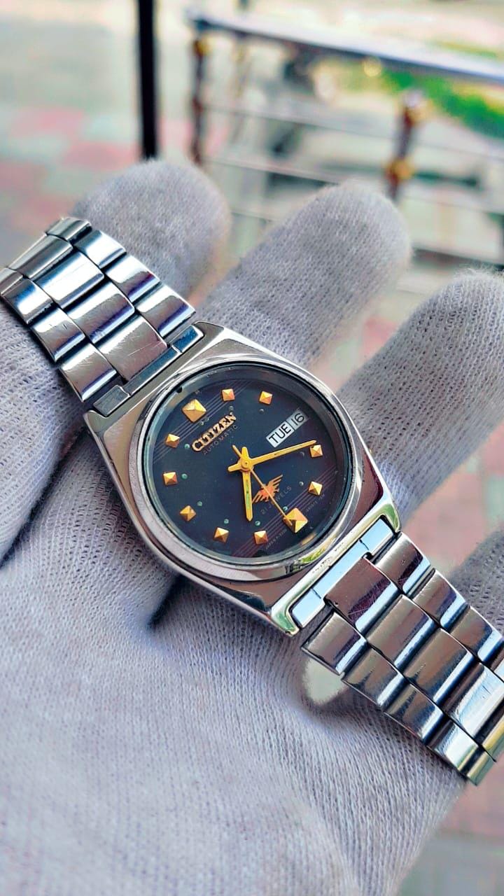 Vintage Citizen 21 Jewel's Automatic Stainless Steel Wrist Watch