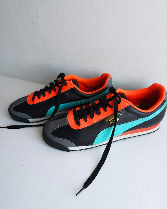 CoOl Neon Puma Tennis Shoes Sneakers - image 1