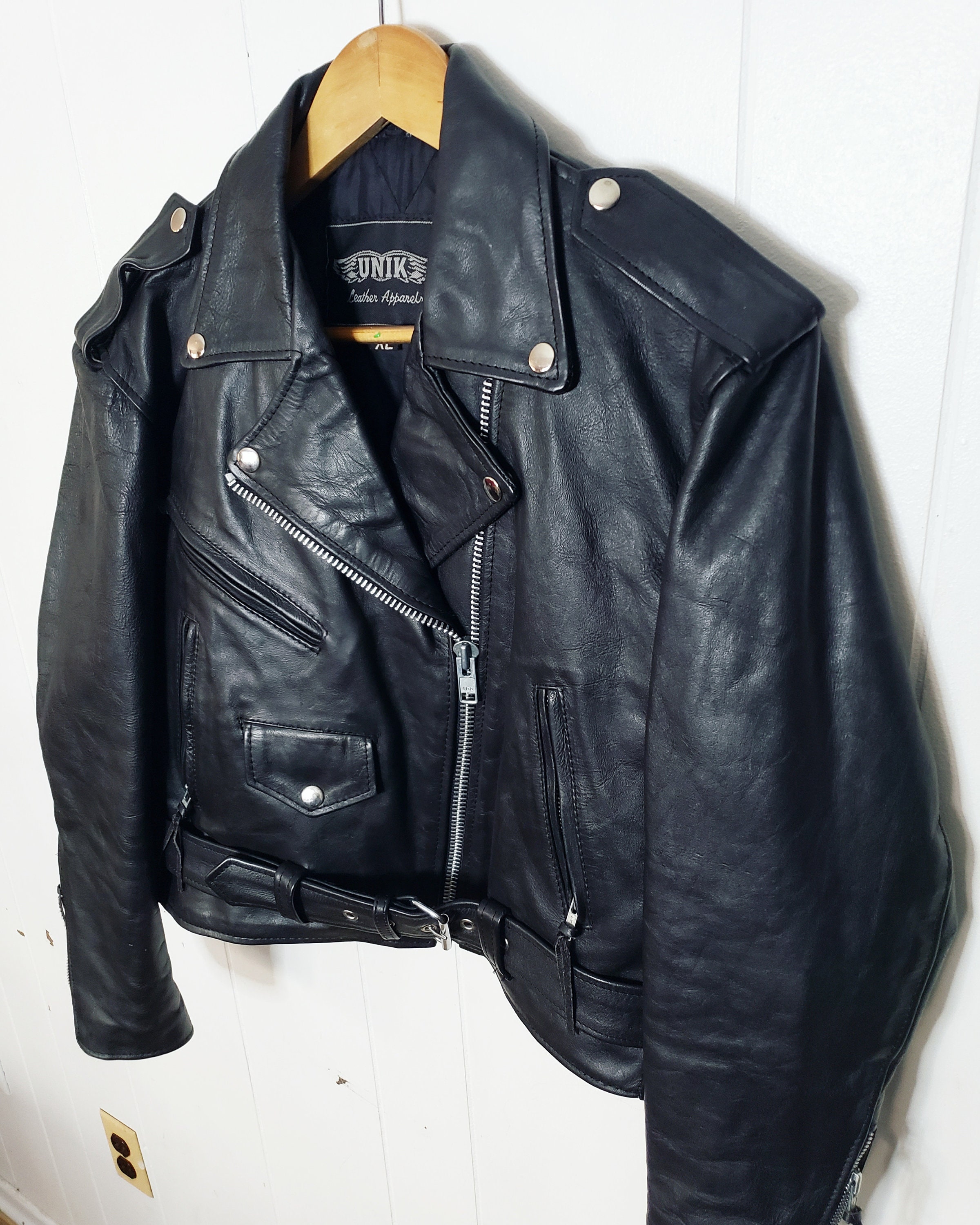 ジャケット・アウター UNKNOWN / JAPAN VINTAGE leather car coat s-l400.jpg