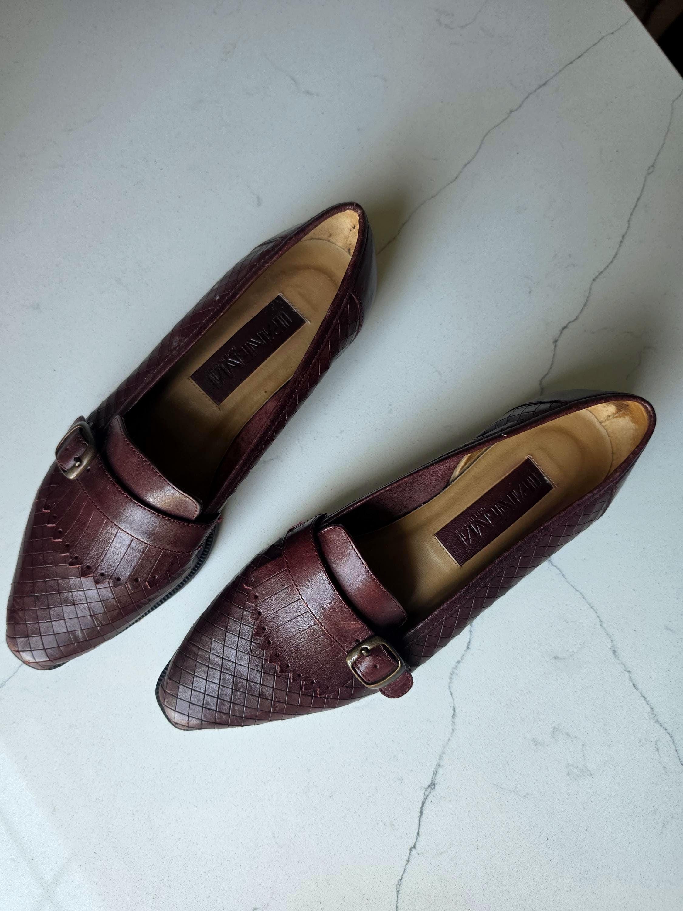 dress shose 90s × half pants 00s 90s Dress Shoes - Etsy