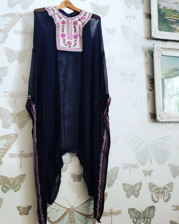 A M A Z I N G Vintage 1970s Boho Moroccan Robe Ja… - image 2