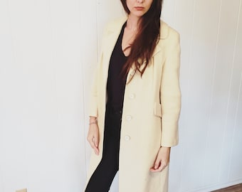 Gorgeous Cream Vintage Sears 1950s 1960s Jacket Coat