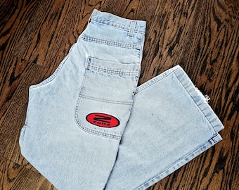 AmAzInG Vintage ZONZ 1990s Skater Grunge Wide Leg Denim Jeans