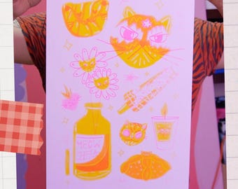 La Ofrenda - risograaf 11 x 17