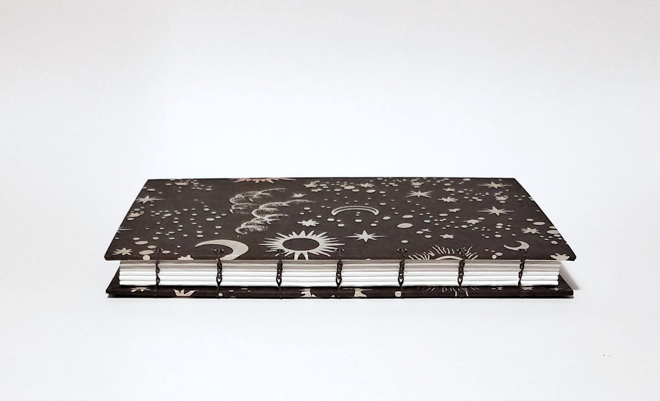 Sun and Moon Journal - Black Journal - Celestial Journal - Lunar ...
