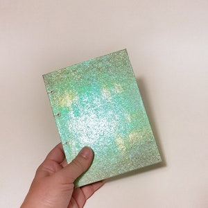 Lime Green Holographic Journal - Lime Green Iridescent Notebook - Lime ...