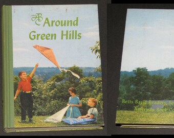 1958 Around Green Hills TEACHERS EDITION - Book 1 Betts Basic Reader American Book Company