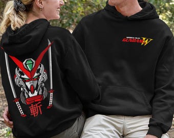 Sudadera unisex con capucha Gundam, camiseta de anime de los 90, camiseta vintage, camiseta para amantes del anime robot, camiseta de manga japonesa de anime, camiseta retro de anime Gundam
