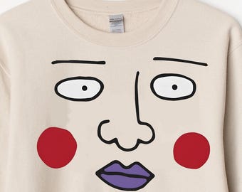 Unisex, Mob Psyhco 100 Sweater, PsychoHelmet Anime, Funny Shigeo Tired 100, Japanese Anime Otaku GIFT, Psycho Manga, Psyhco 100 Sweatshirt