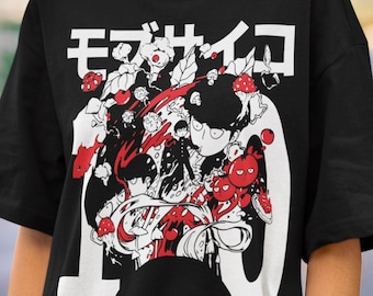 Unisex, Mob Psyhco 100 Shirt, PsychoHelmet Anime Shirt, Funny Shigeo and Dimple, Japanese Anime Otaku GIFT, Psycho Manga, Psyhco 100 Tshirt