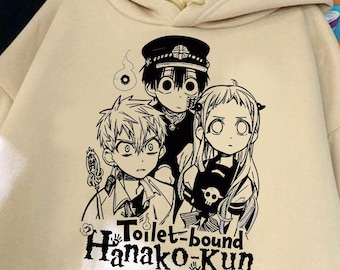 Hanako Kun Anime Hoodie, Yashiro Nene Manga Shirt, Toilet Bound Hanako Kun Shirt, Japanese Otaku Gift TBHK Supernatural School Unisex Hoodie