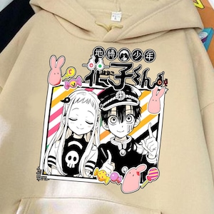Hanako Kun Anime Hoodie, Yashiro Nene Manga T-shirt, Toilet Bound Hanako Kun T-shirt, Japansk Otaku Gåva TBHK Supernatural School Unisex Hoodie