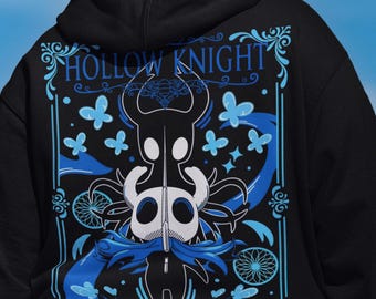 Sudadera con capucha de Hollow Knight, estilo retro de videojuegos, sudadera de juegos independientes, camiseta con estampado de videojuegos, regalo ideal para gamers, sudadera unisex de Hollow Knight.