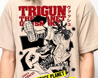 Unisex, Anime Tshirt, 90s Anime Vintage T-shirt, Otaku Ropa Japanese Love and Piece Anime Tee, Funny Manga T Shirt, Anime Gift Lovers Shirt