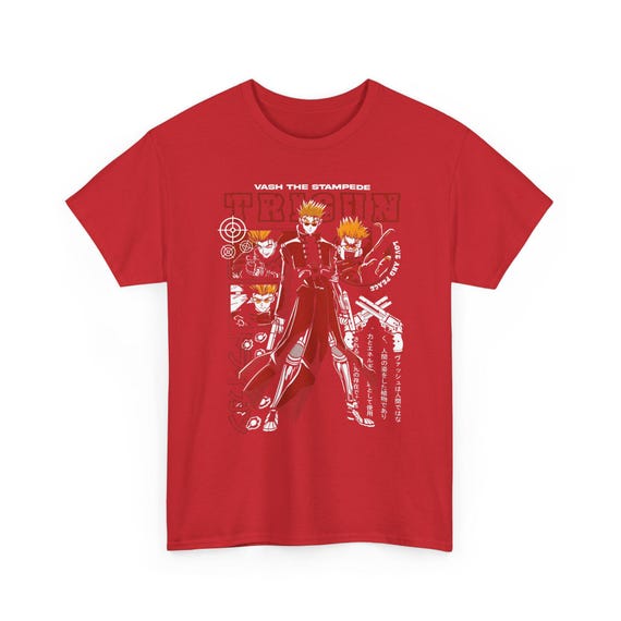 T-shirt Anime Vintage - Impression Graphique, Manches Courtes, Unisexe, Neuf Avec étiquettes