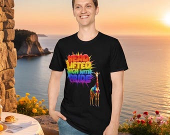Camiseta unisex de estilo suave "Orgullo Arcoíris", "Amor, Aceptación, Diversidad", LGBTQ+, "Mes del Orgullo", "Tú eres el orgullo", "LGBTQ"
