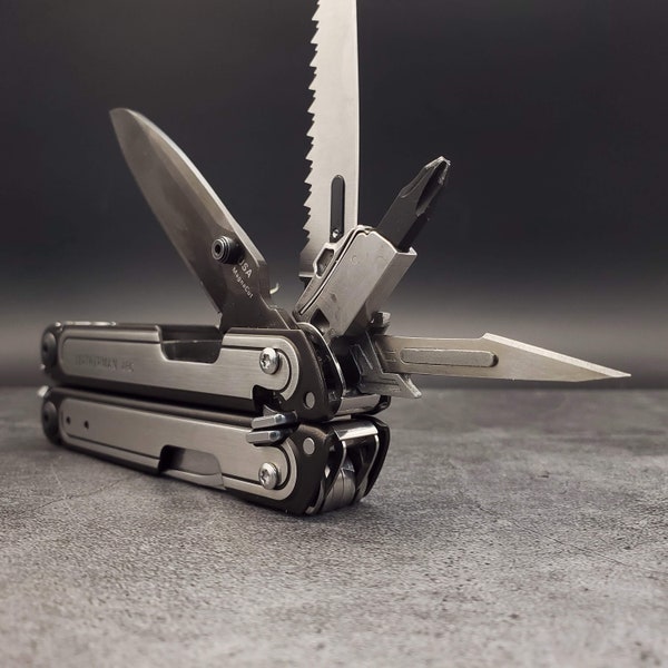 Stainless Steel Scalpel blade can opener replacement for Leatherman Arc, Free P4/P2  - Leatherman Tool Not Included