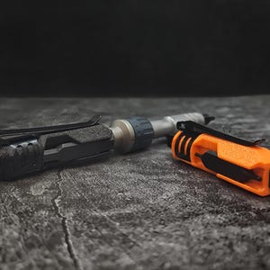 Pocket Screwdriver Handle and Bit Storage for Leatherman Bit Driver Extenders - Leatherman Tool Not Included