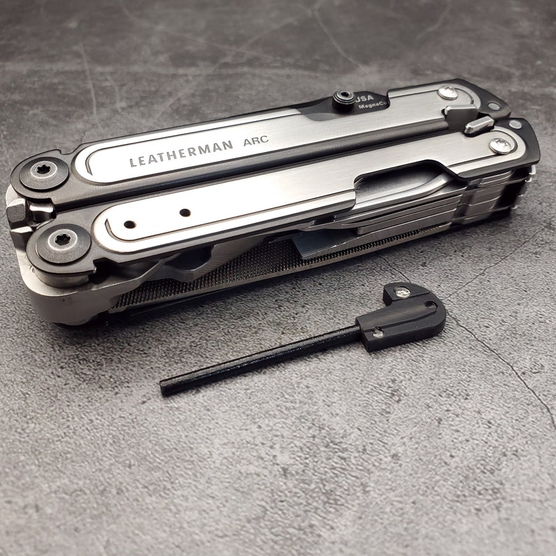 Ferrocerium Rod Holder for Leatherman Arc and Free P4/P2 Leatherman Tool Not Included image 1