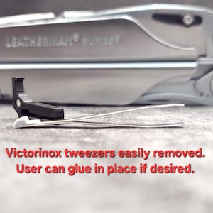 Ferrocerium Rod, Tweezers, Pen, Toothpick, Scribe tool for Leatherman Surge zdjęcie 4