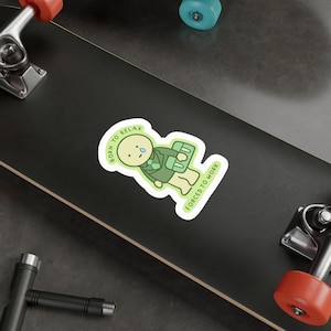Adesivos de vinil com recorte de beijo de figura Smiski, design fofo de brinquedo japonês, decoração de carro e laptop, presente para colecionadores, decoração de quarto de hobby de artesanato