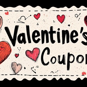 Cupom de Dia dos Namorados (para impressão e personalizável)