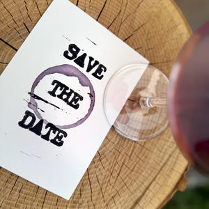 Save the date Karte, 5-er Packung