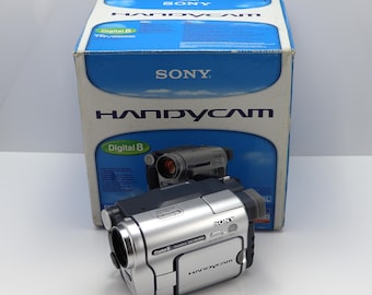 Vintage Sony Handycam DCR-TRV125E: PAL Camcorder Digital Hi8 Video