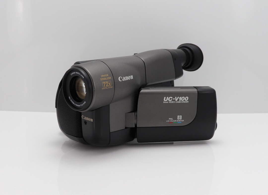 Canon Video Camcorder Buy Canon UC-V100 Camcorder 8mm Analogue Video Camera  Tape Video-8