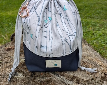 Stitcher's Satchel - Birds in Birches