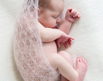 Gossamer Wrap Pattern - Newborn Photo Prop - Pattern Only - Digital Download