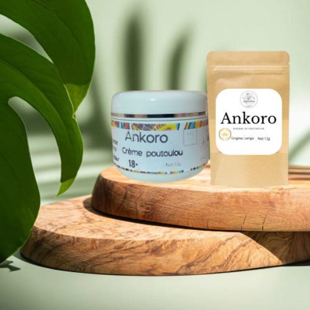 DUO D’ankoro Poutoulou Powder & Cream 100% Natural - Etsy