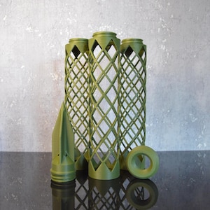 Modular Moss Pole Set | Plant Support for Indoor Plants | Sustainable PLA | Plant Stake in Various Colors | Gift Idea