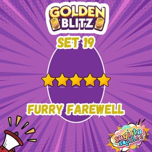 Golden_Blitz_Sticker - FURRY FAREWELL Set 19 - 5 Star Sticker