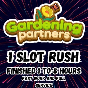 Monopoly Go Gardening Partners: Full Carry Service (1-8 Hour Rush Slot
