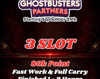 3 EMPLACEMENTS - Monopoly_Go - Partenaires Ghostbusters - Total Carry 80k points