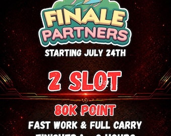 2 SLOT - Monopoly_Go - Finale Partners - Full Carry 80k point
