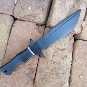 Bushcraft survival bowie knife USA for hunting high carbon steel camping knife for gift with engraved bowie knife customization