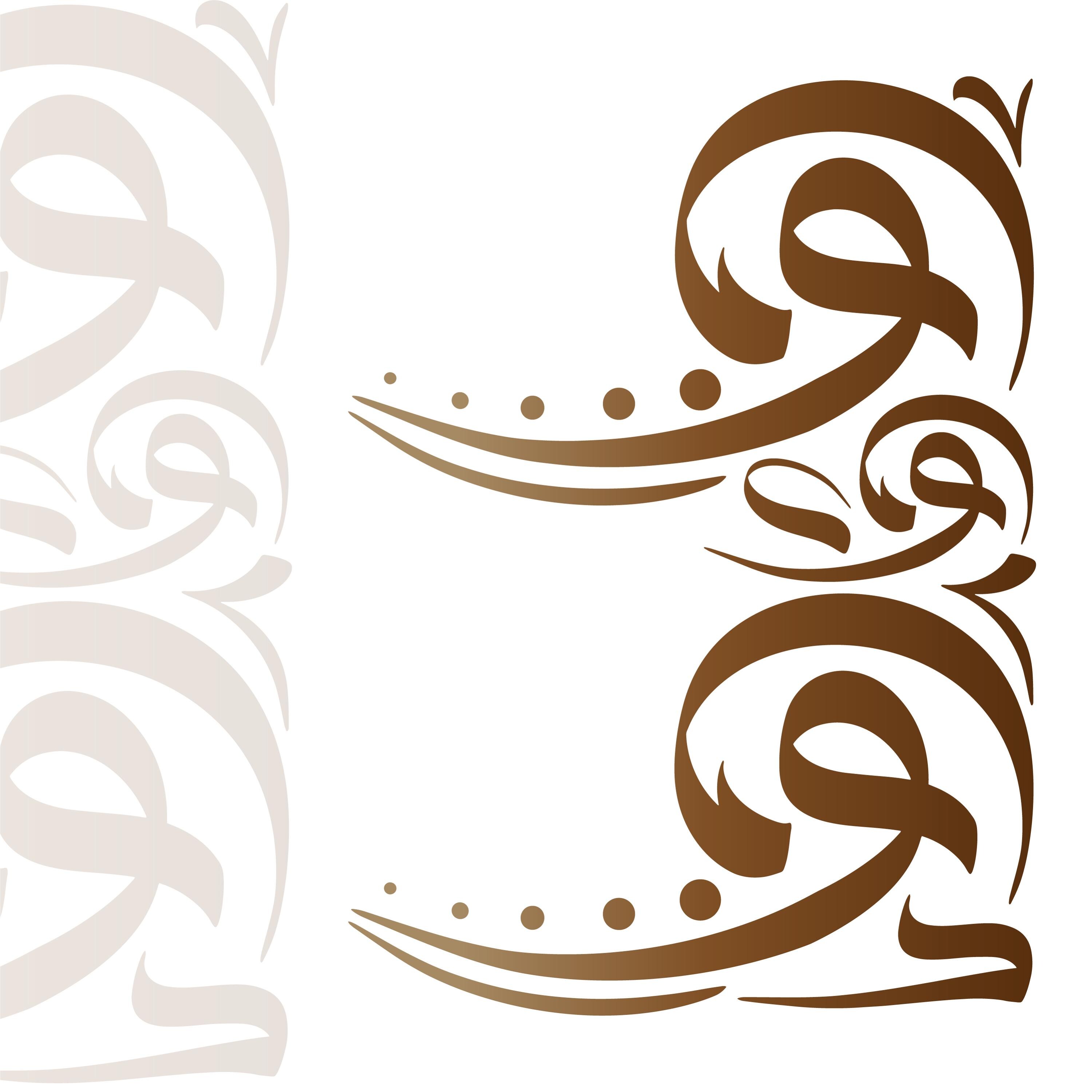 Gradient Arabic Calligraphy Art: Islamic Pattern Design (digital ...