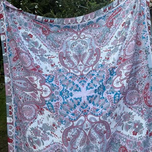 Vintage Etro Silk Scarf 130x130 |  | Italian Designer Luxury Shawl | Authentic Etro Milano
