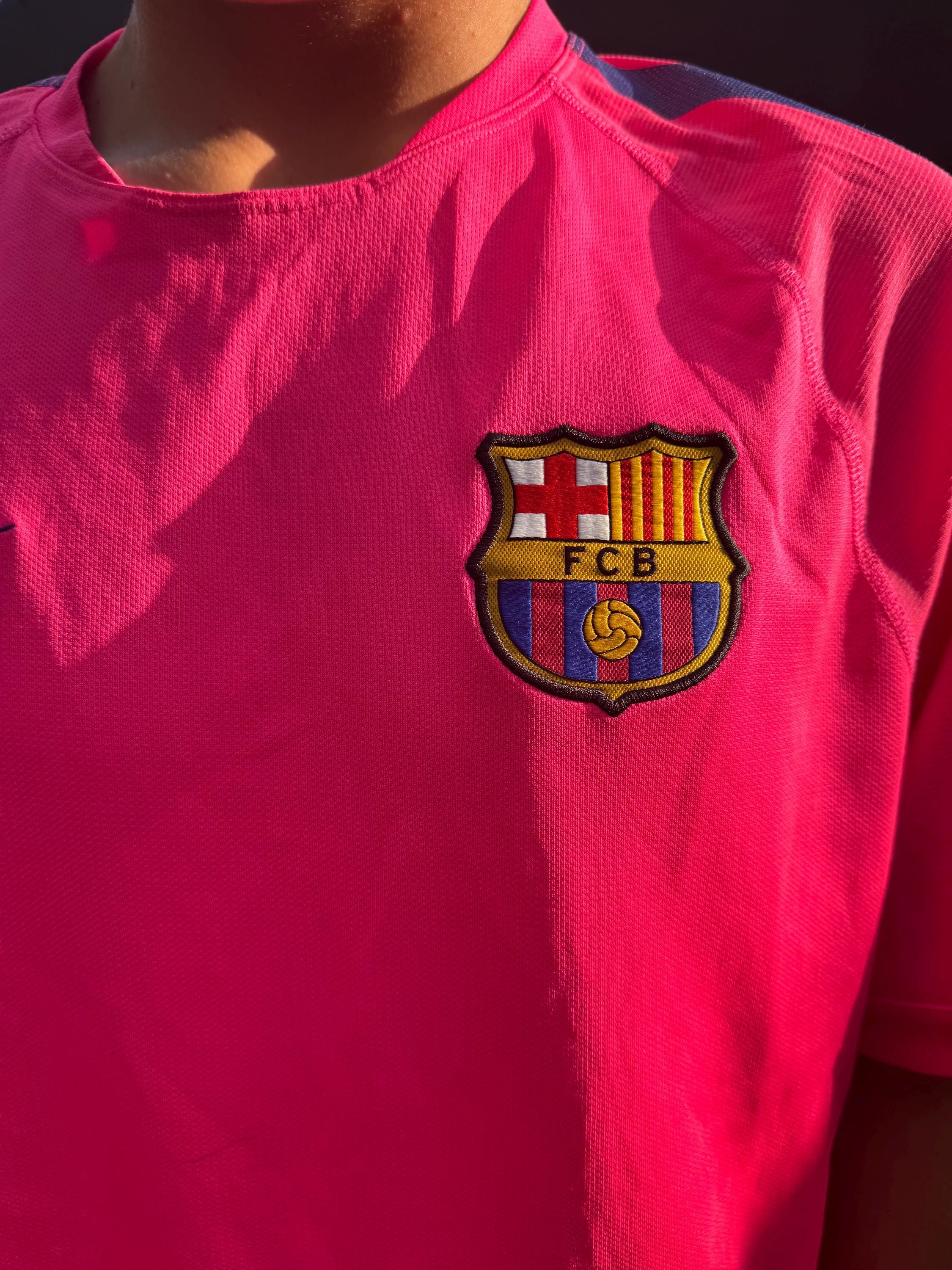 FC Barcelona Training Shirt 2015 Pink - Etsy
