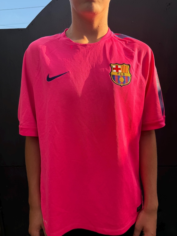 FC Barcelona Training Shirt 2015 Pink - Etsy